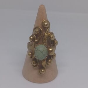 Brutalist Modernist Ring